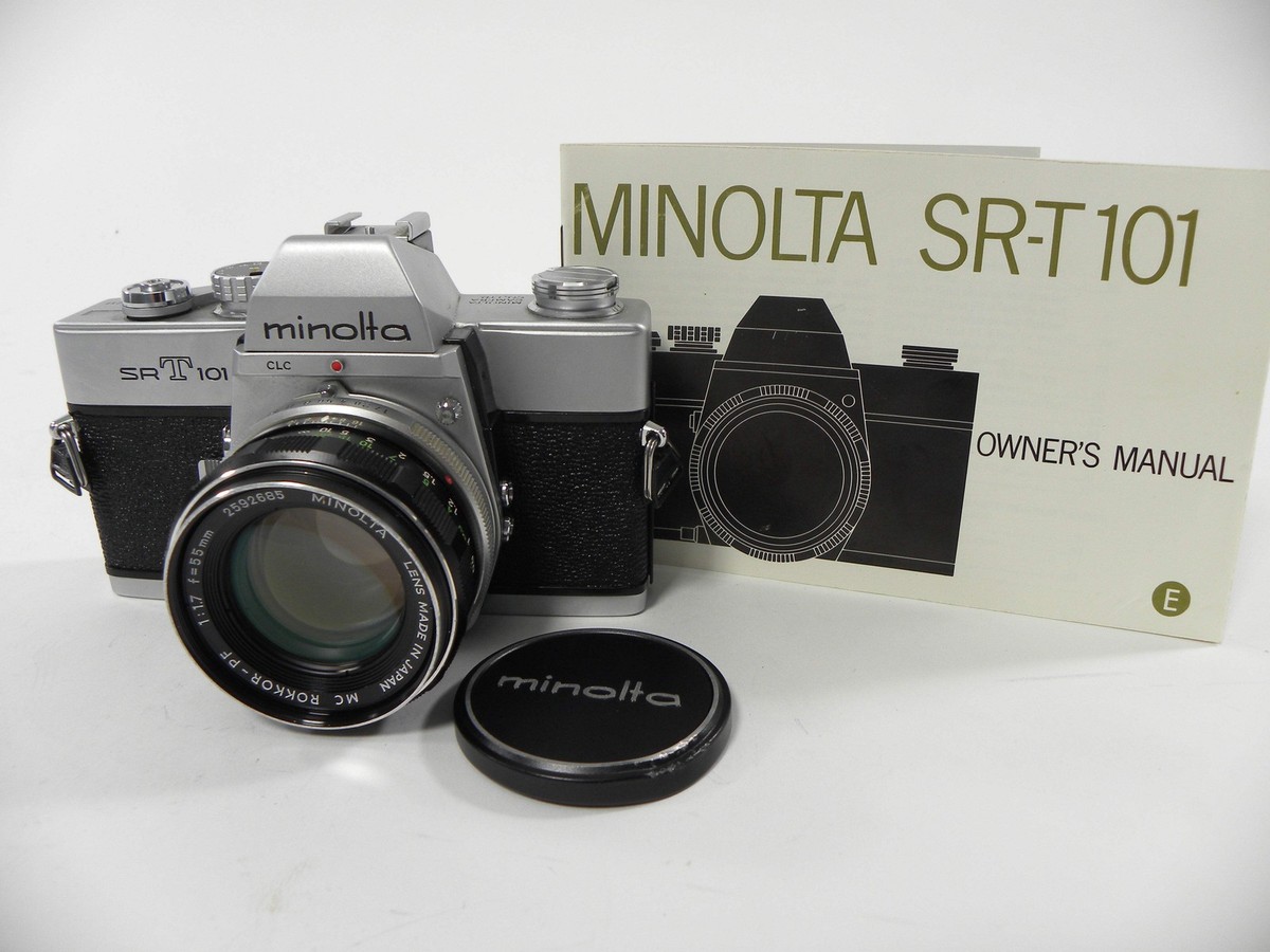 Minolta SRT 101 35mm SLR w/ Rokkor-PF MC 55mm f1.7 | eBay