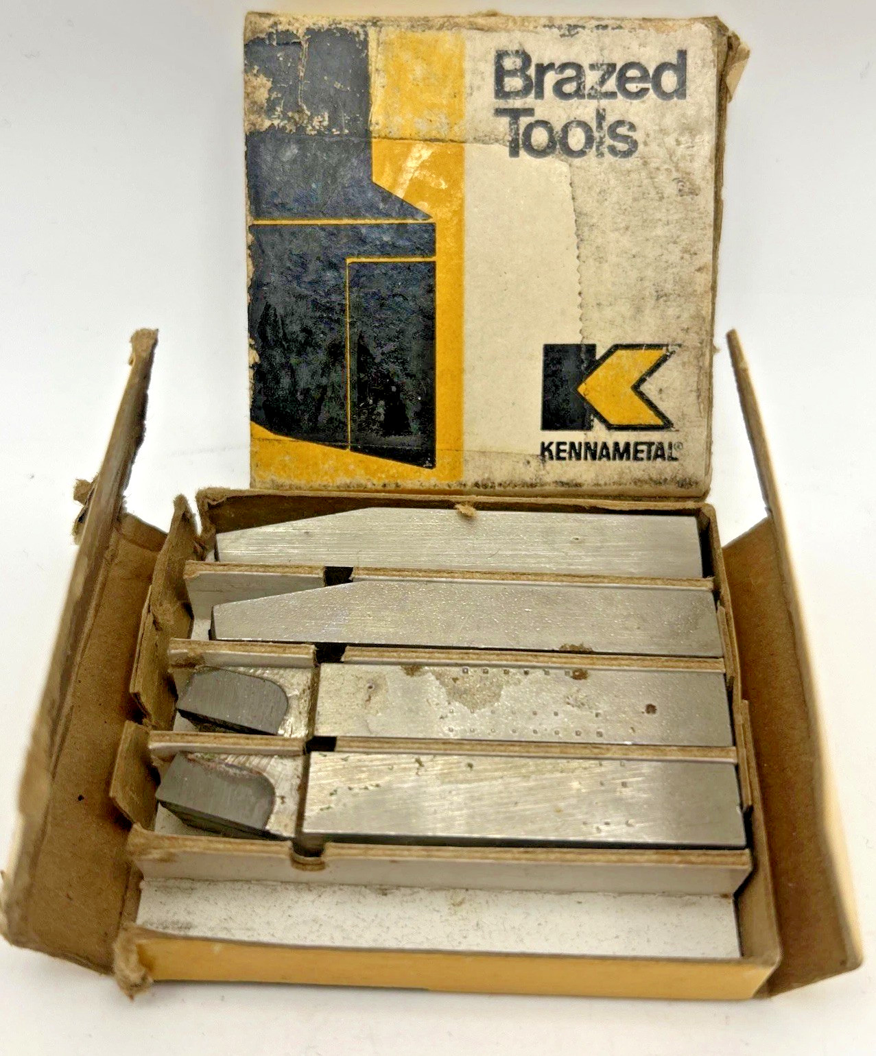 KENNAMETAL AR10 USA Carbide K21 Tipped Tool Bit 5/8” Lot of 4 Brazed Tools