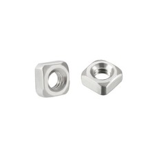 M4 Dadi Quadrati, 304 Acciaio Inossidabile Metrico Grezzo Filettatura Kit 50Pz