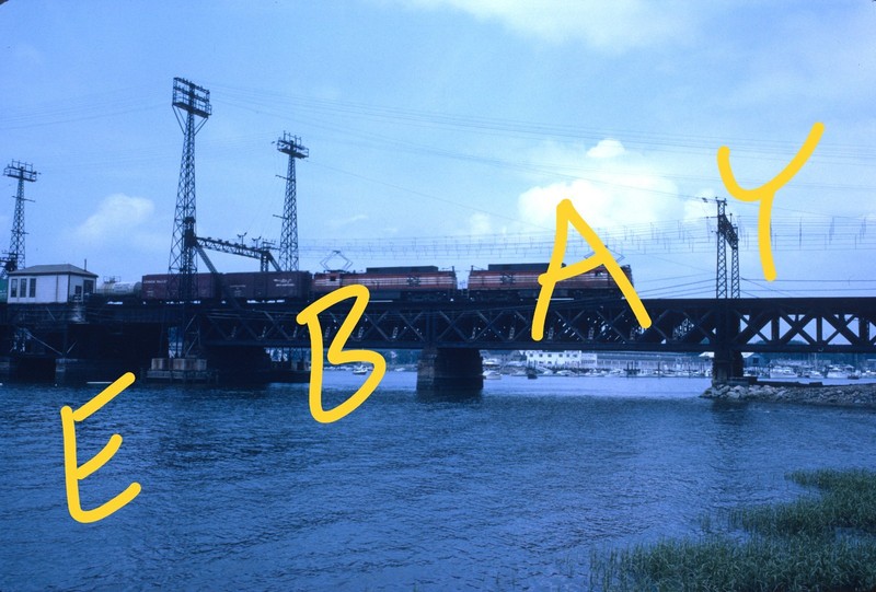 New Haven NYNH&H EF-4 Action Cos Cob Greenwich CT 1967 Original Kodachrome