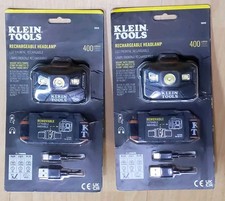 Lot Of 2 Klein Tools 56048 Rechargeable LED A...