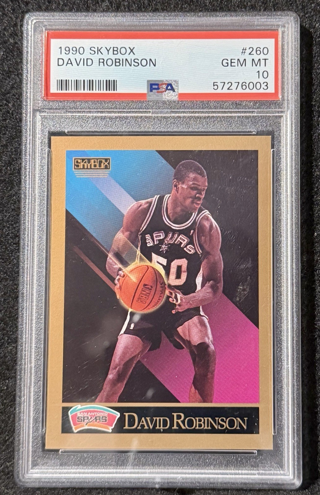 1990 SKYBOX DAVID ROBINSON #260 PSA 10
