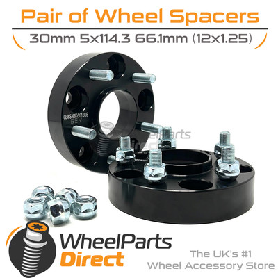 Spurverbreiterung zum Anschrauben (2) 5x114,3 66,1 30mm für Infiniti QX60 [L50] 13-20