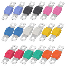 18PCS AMI Midi Fuse Assortment Kit, High Current Bolt-On Mini Fuses 30A,40A,50A,