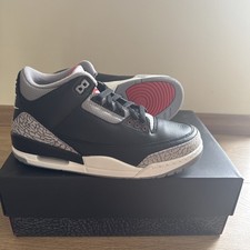 Nike Air Jordan 3 Black Cement Sz 9M