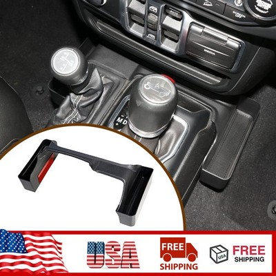 1PC Gear Shift Side Storage Tray Organizer Box For Jeep Wrangler JL JT 4XE 2018+