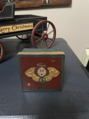 David Harden David s Original Hand Painted Angel Box Cardboard Small 