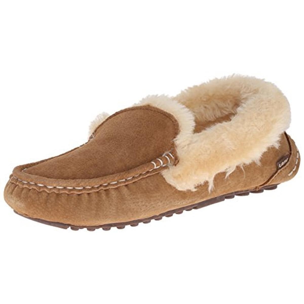 Женские замшевые лоферы Lamo Ausie Moc Tan 6, средние (B,M) BHFO 1092