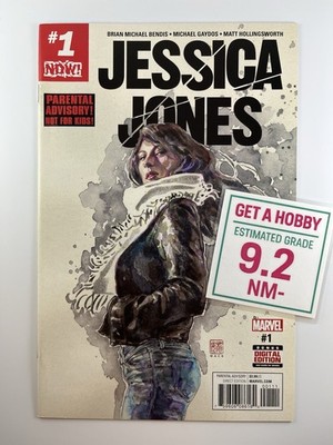 Jessica Jones #1 David Mack Cover Brian Bendis Marvel 2016 NM- Comic Book