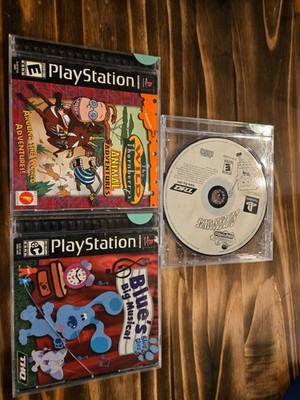3 game PS bundle- The wild thornberrys, Blue's big musical,  Spongebob  (FF)