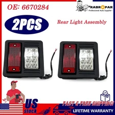 2PCS 6670284 Rear Light Assembly Fit for With Bobcat 751 753 763 773 863 873 883