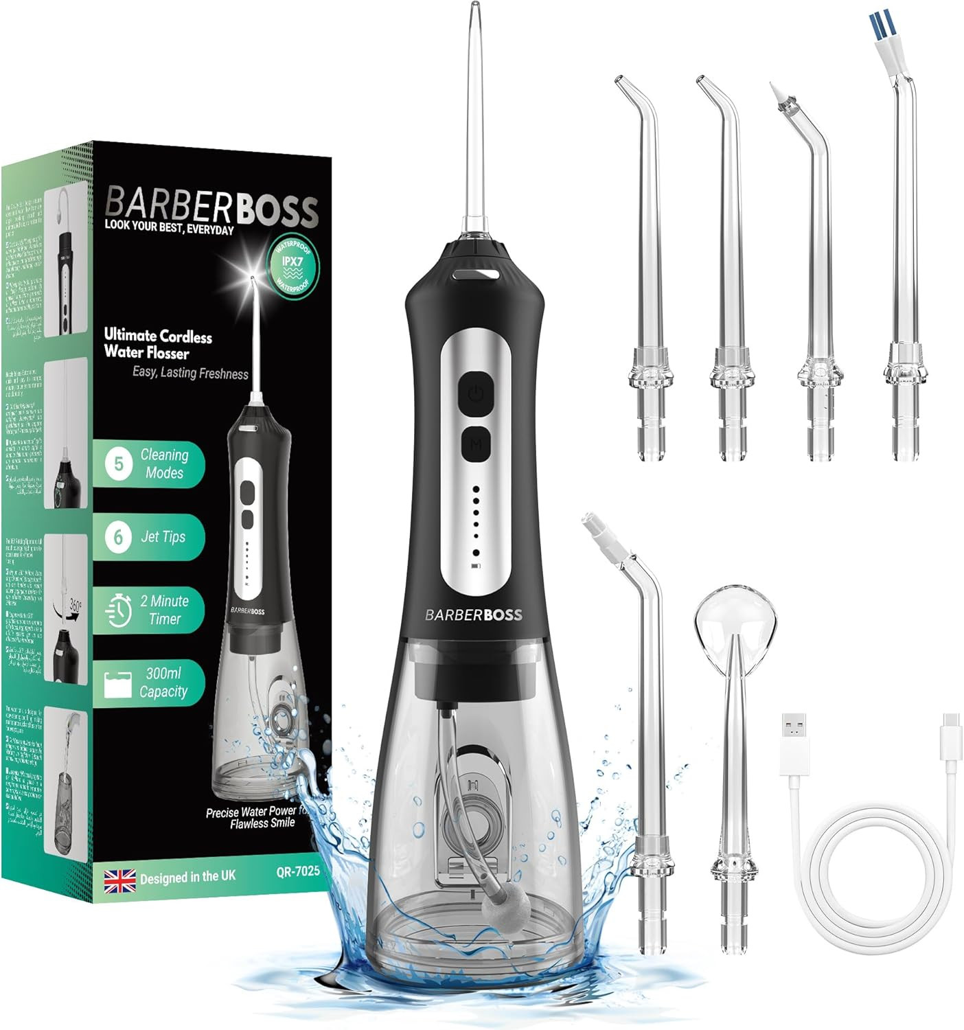 Idropulsore Orale Offerta: Kit Pulizia Dentale Elettrico Portatile