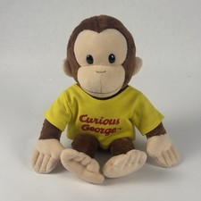 Curious George Applause Soft Stuffed Plush Beanie Doll Toy Figure Book Movie