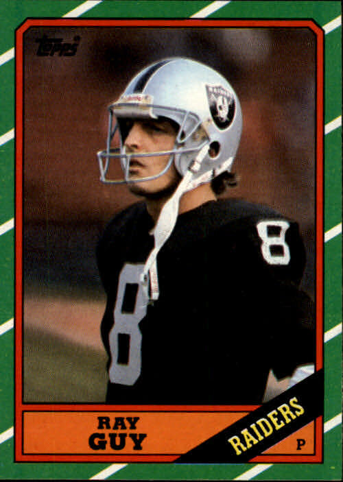 1986 Topps #69 Ray Guy
