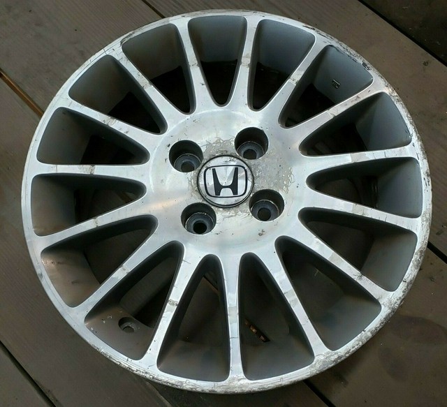 2005 Honda Civic 15 Spoke 4 Lug Alloy Wheel Rim For Sale Online Ebay