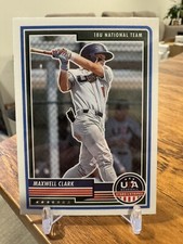 Maxwell Max Clark 2023 Panini USA Stars And Stripes #42 Rookie RC 🔥📈