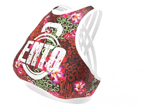 Ento Sublimation Legging Pant Women WOD Bra Yoga Gym Fitness Set Squat Hibiscus - Picture 10 of 16