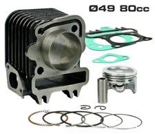 GRUPPO TERMICO CARENZI RACING MODIFICA D.49 80CC Vespa LX 50 AIR 4T 2V E2 '05-'0