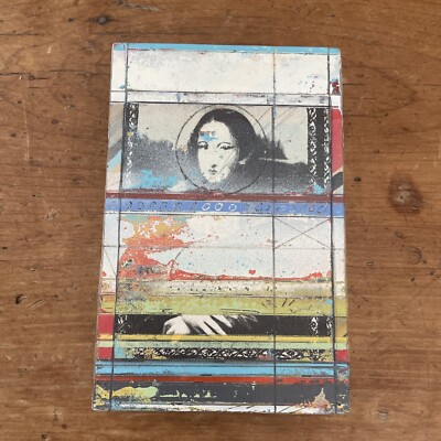Small Original Art Painting Mixed Media Mona Lisa