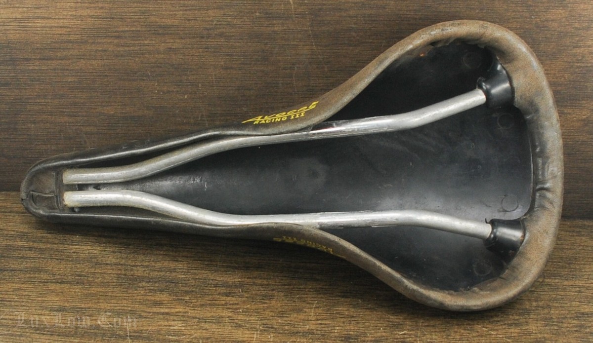 Vintage Road Bike Avocet SADDLE Racing 1 Leather R 3 RS Vintage Road Bike Avocet SADDLE Racing 1 Leather R 3 RS
