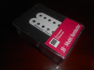 NEW Genuine Seymour Duncan SH-4 JB Model Humbucker Pickup - WHITE