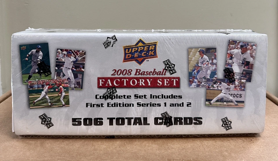 2008 Upper Deck棒球工厂套装系列1和2全套506卡(密封) — 第 2/4 张图片