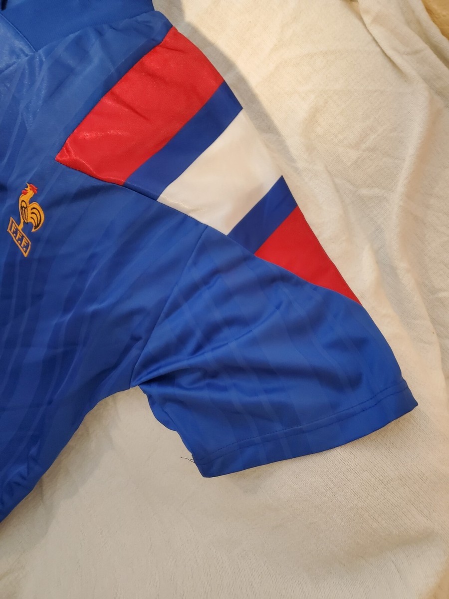 Vintage Adidas France 1992-1994 National Team Soccer Jersey Size