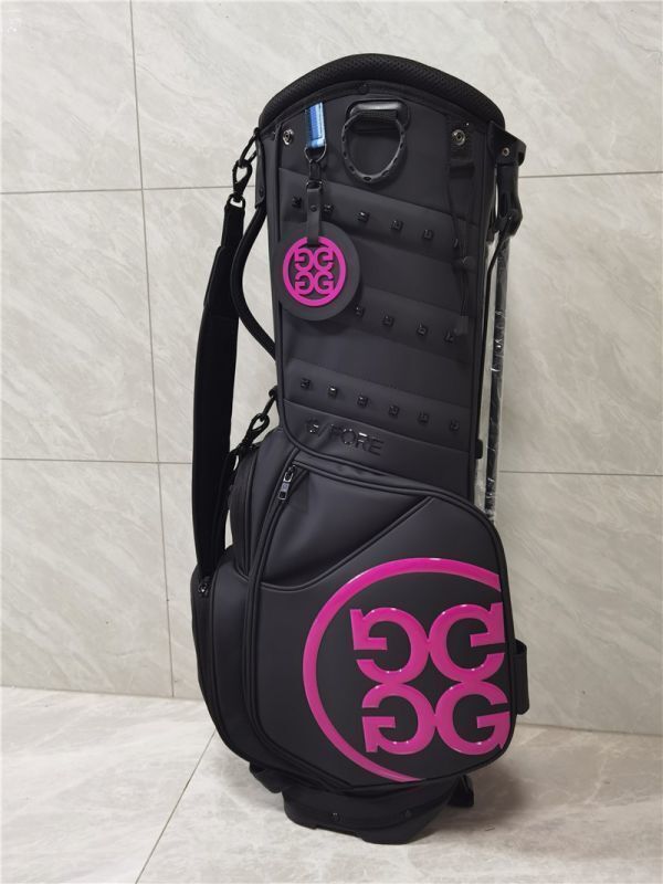 G/FORE Golf Bag PU Leather 9 type 4kg Black Pink | eBay G/FORE Golf Bag PU Leather 9 type 4kg Black Pink | eBay