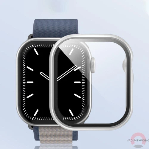 Hard PC Bumper Case +Tempered Glass Cover for Apple Watch Series 10 42mm 46mm - Picture 14 of 32