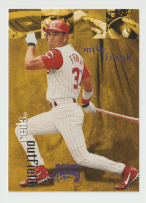 1999 SkyBox Thunder Baseball Rant #206 Mike Frank - Cincinnati Reds