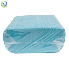 DISPOSABLE PATIENT BIBS FLUID RESISTANT DENTAL SURGICAL MEDICAL BLUE 500/BOX