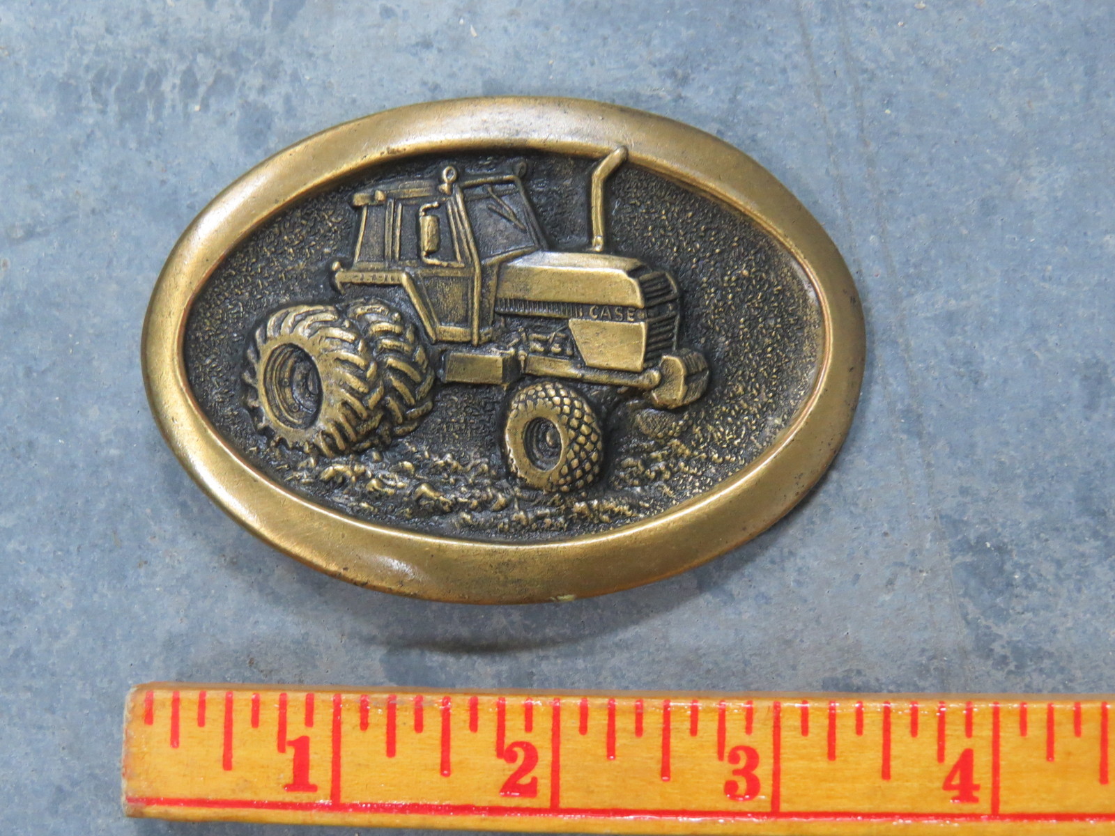 JI CASE 2590 Tractor Belt Buckle Brass High Quality Limited Edition