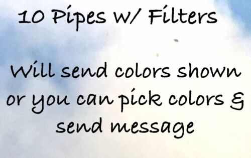 10 X Dugout Or Metal Bats Pipes With Filters, SAME DAY SHIP - Picture 2 of 6