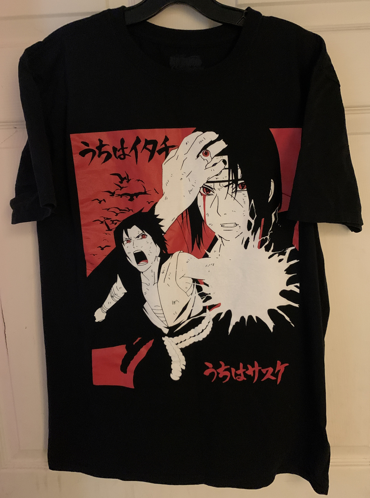 NARUTO SHiPPUDEN Graphic T Shirt Sz Large Gem