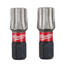 Milwaukee 48-32-4989 SHOCKWAVE 1 in. T50 Impact Bit 2 pk