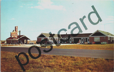 BAITY'S MOTEL & RESTAURANT, Dyer, IN, LeRoy & Inez Baity, postcard jj381