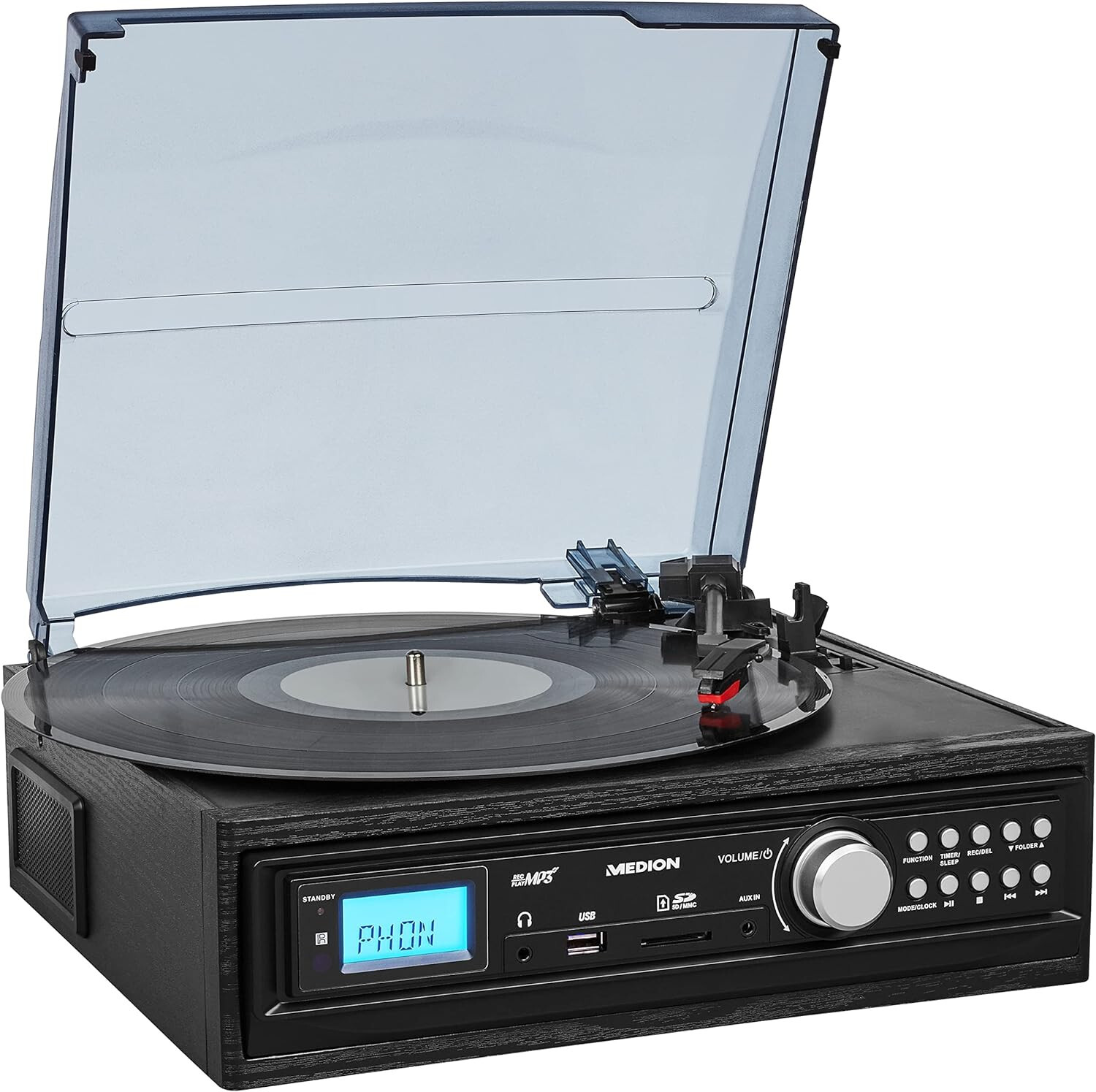Thumbnail - Medion Md43142 Schallplatten Und Kassettendigitalisierer Mp3