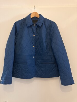 Talbots, Damen Steppjacke, Gr L, Blau, Jacke