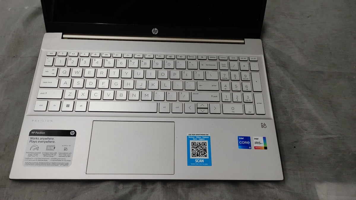 HP Pavilion 15‑eg0xxx i5-1135G7 2.4GHz 8GB RAM 512GB NVMe
