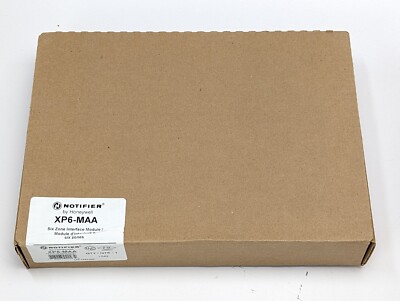 NOTIFIER BY HONEYWELL XP6-MAA  Six Zone Interface Module *NEW*
