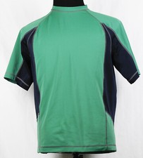 Lands' End Green Short Sleeve Rash Guard T-Shirt Men's M 38-40