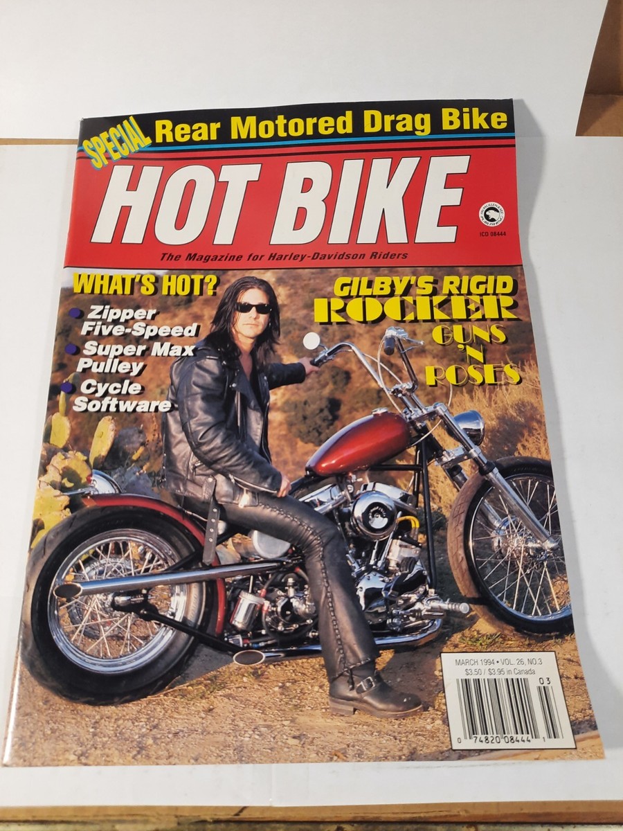 Hot Bike The Harley Davidson Enthusiasts Magazine march 1994