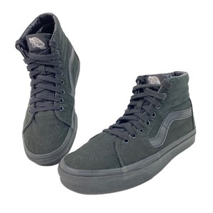 all black vans size 6