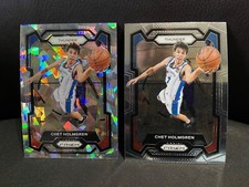 2023-24 Panini Prizm Cracked Ice Prizm /Base Chet Holmgren #115 Thunder
