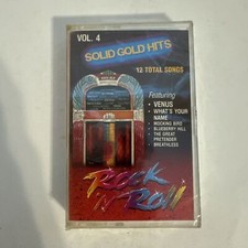 Solid Gold Hits Rock N Roll Vol. 4 1989 Audio Cassette Tape VENUS