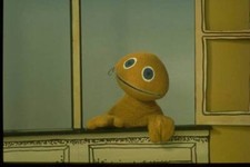 Puppet Character Zippy On The Set Of Childrens Programme 1973 OLD TV PHOTO