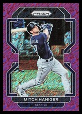 2022 Panini Prizm Mitch Haniger Purple Shimmer Prizm /7