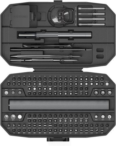 160-In-1 Precision Electric Screwdriver Set, Premium Alloy Steel, Ergonomic Grip