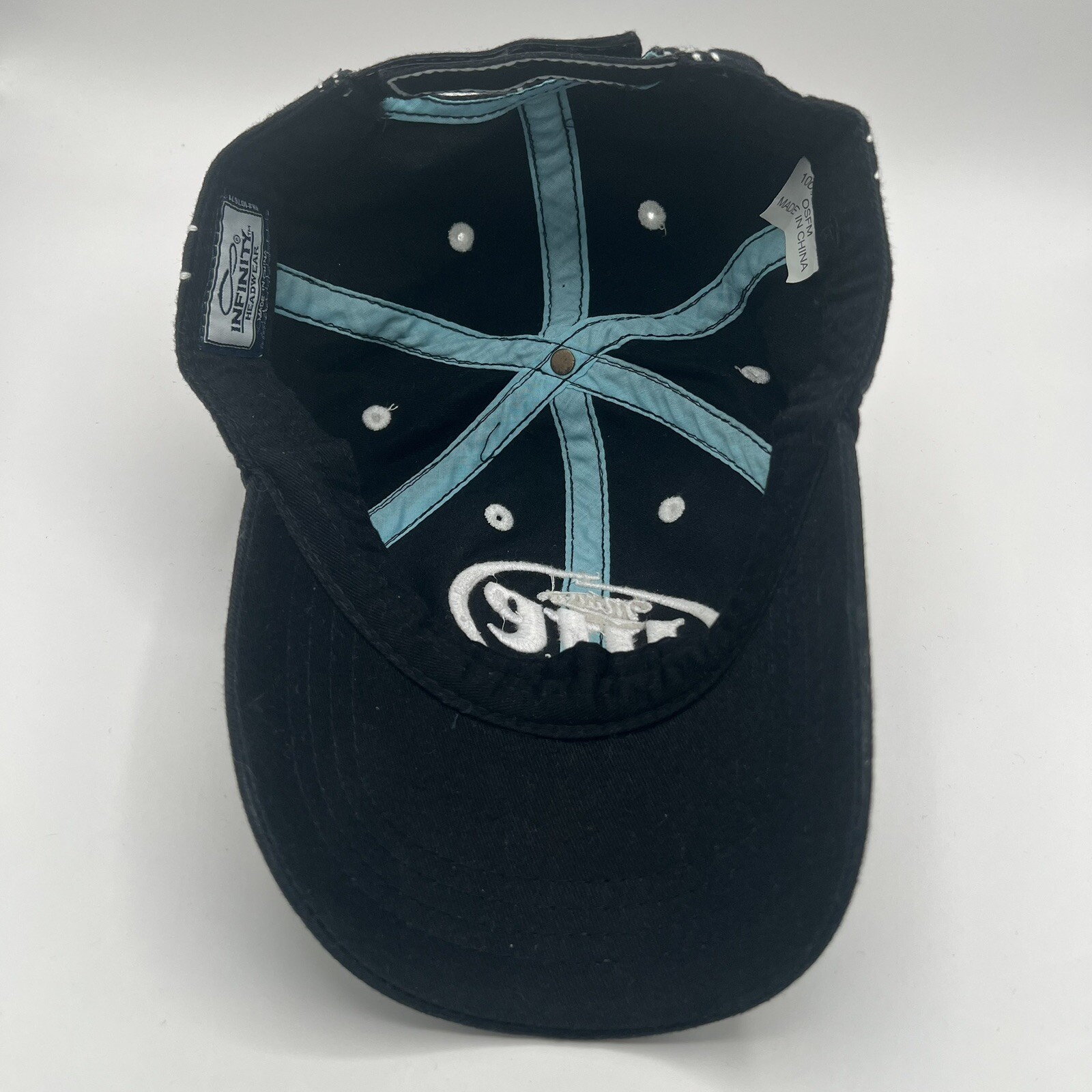 Miller Lite Hat Cap Hook & Loop Embroidered Beer … - image 6