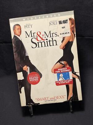Mr. & Mrs. Smith (DVD, 2005) Brad Pitt, Angelina Jolie Factory Sealed ￼